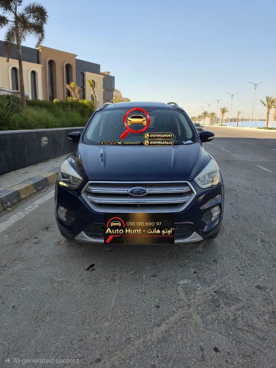 فورد كوجا 2019 مستعملة 159,000 كم أوتوماتيك كحلي SUV | كود 664377